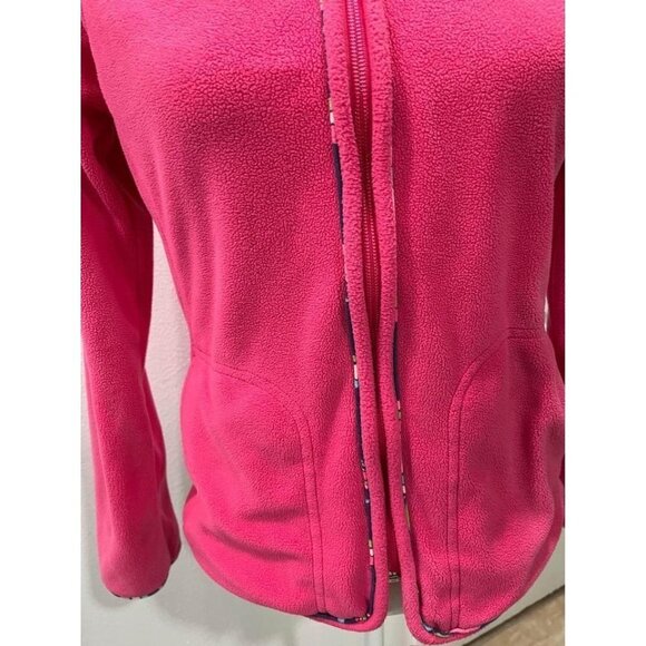 Lilly Pulitzer fleece pink jacket full zipper size XS - Picture 4 of 7